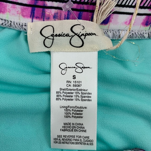 Jessica Simpson Limelight Tribal Bikini Bottom S16 - Picture 5 of 9